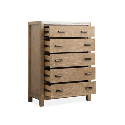 Plum Creek Sierra Brown Drawer Chest