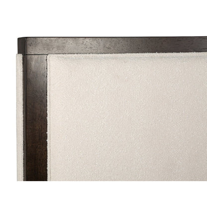 Rowan Espresso Queen Upholstered Panel Bed