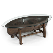 Beaufort Dark Oak Oval Cocktail Table
