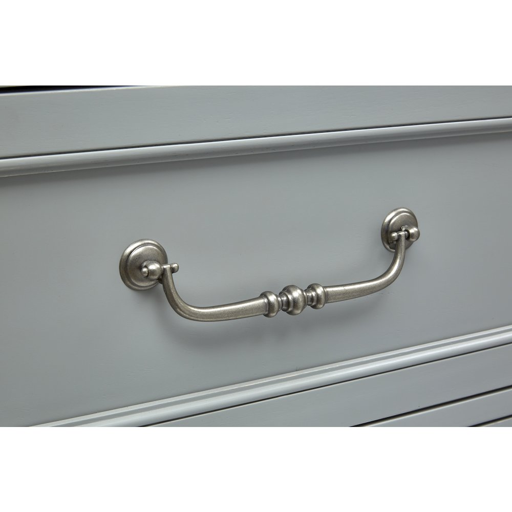 Glenbrook Pebble King Upholstered Panel Storage Bed