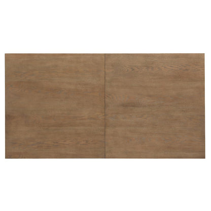 Lindon Belgian Wheat Extendable Rectangular Dining Table