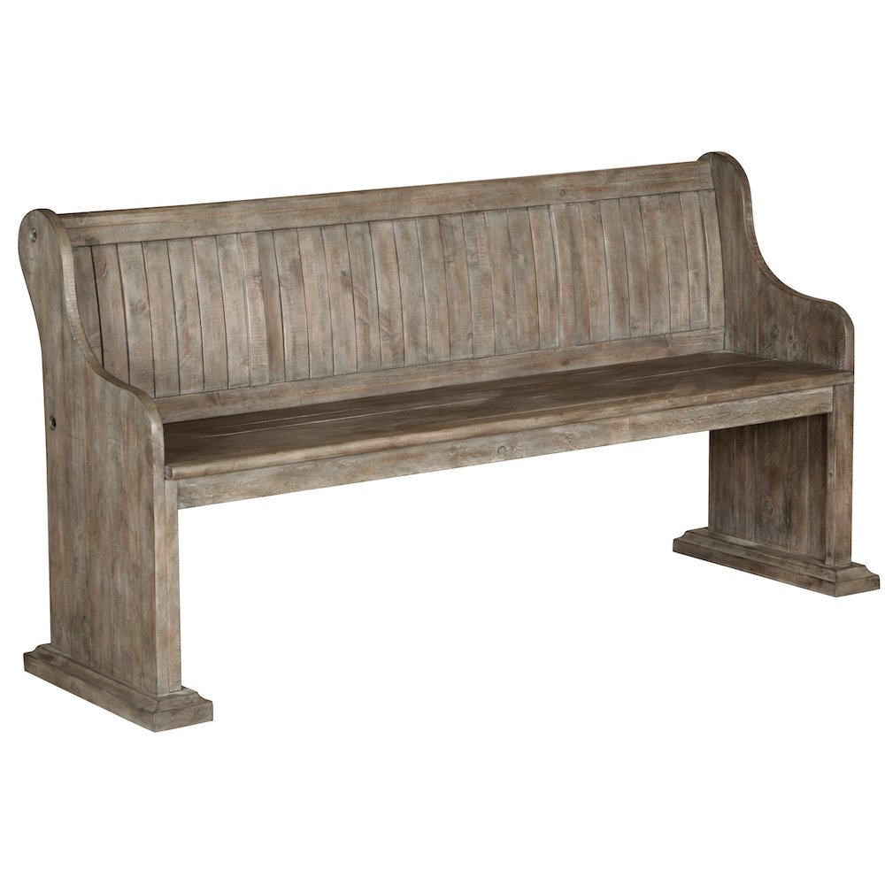 Tinley Park Dove Tail Grey Bench