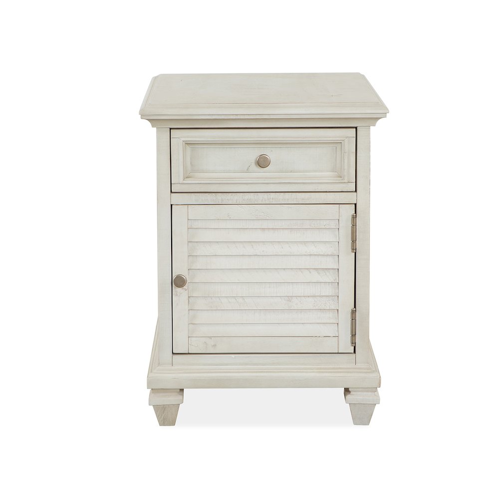 Newport Alabaster Chairside End Table