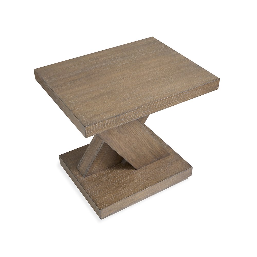 Lansbury Antique Wheat Rectangular End Table