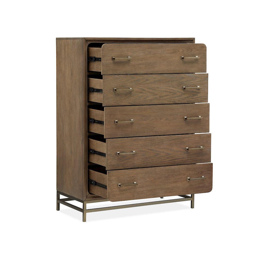 Lindon Belgian Wheat And Coffee Bean Drawer Chest