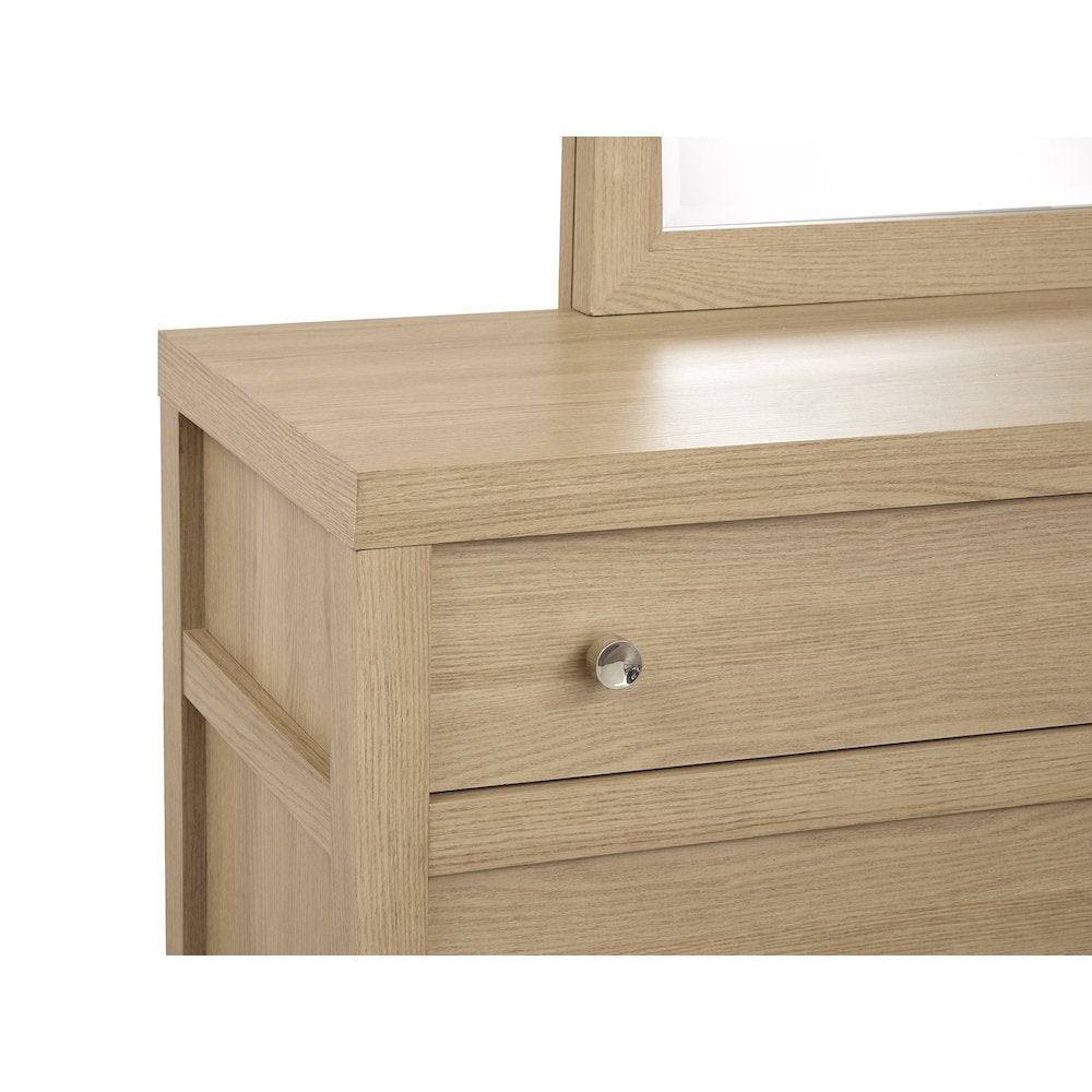 Merrifield Sandstone Beige Double Drawer Dresser