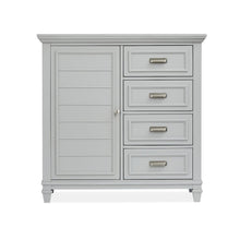 Charleston Harbor Gray Grey Door Chest