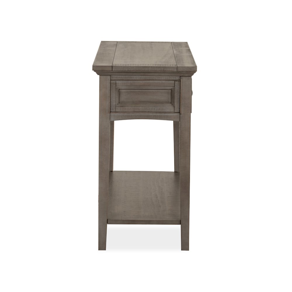 Paxton Place Dovetail Grey Rectangular Sofa Table