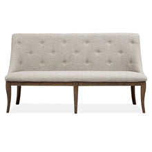 Roxbury Manor Homestead Brown Upholstered Bench
