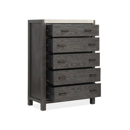 Plum Creek Ravenwood Black Drawer Chest