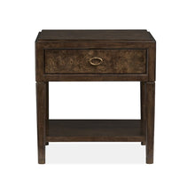 Rowan Espresso Open Nightstand