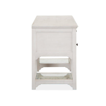 Bronwyn Alabaster Desk With Hutch