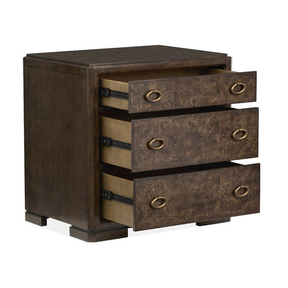 Rowan Espresso Drawer Nightstand