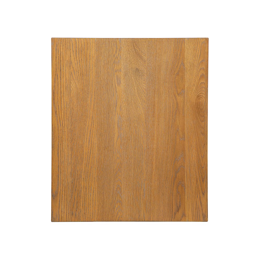 Lindon Belgian Wheat Drawer End Table