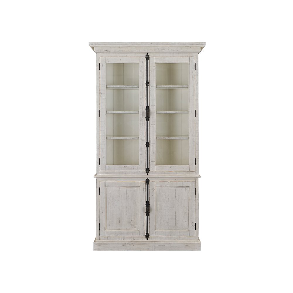Bronwyn Alabaster And Toasted Nutmeg Dining Cabinet