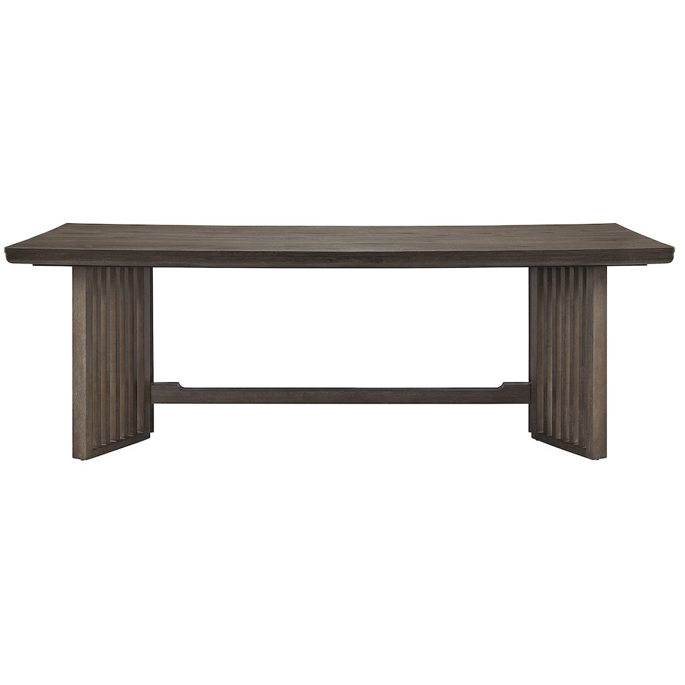 Kavanaugh Weathered Kona Brown Trestle Dining Table