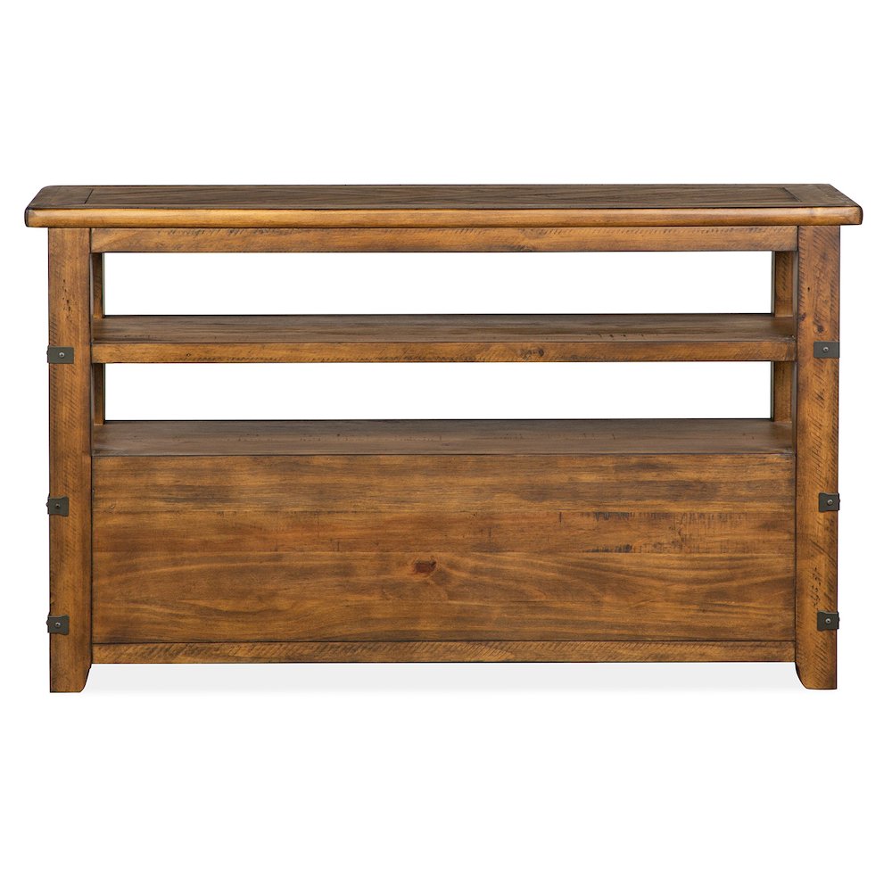 Chesterfield Farmhouse Timber Rectangular Sofa Table