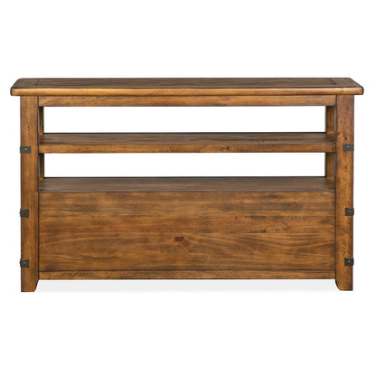 Chesterfield Farmhouse Timber Rectangular Sofa Table