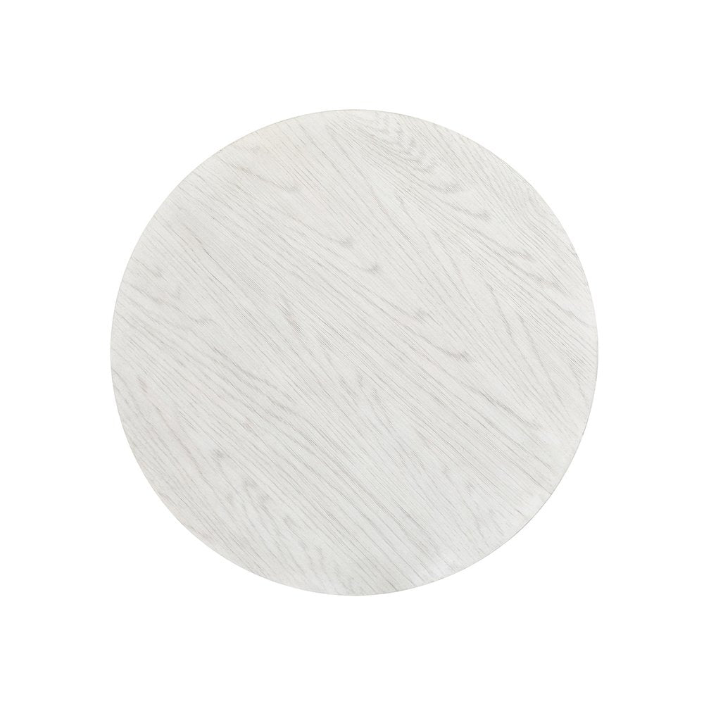 Sunset Cove Moonlight Pearl Round End Table