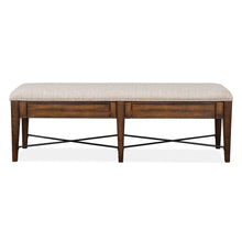 Bay Creek Toasted Nutmeg Upholstered Bench