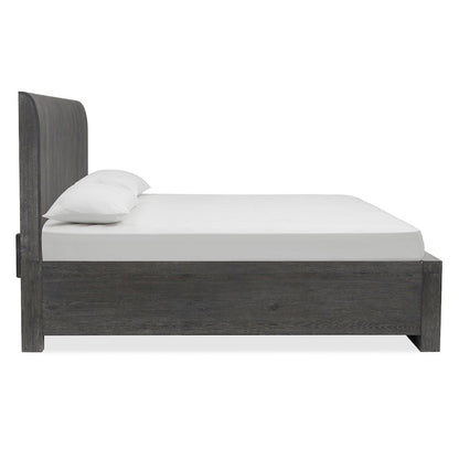 Kinsley Black Heron Queen Panel Storage Bed