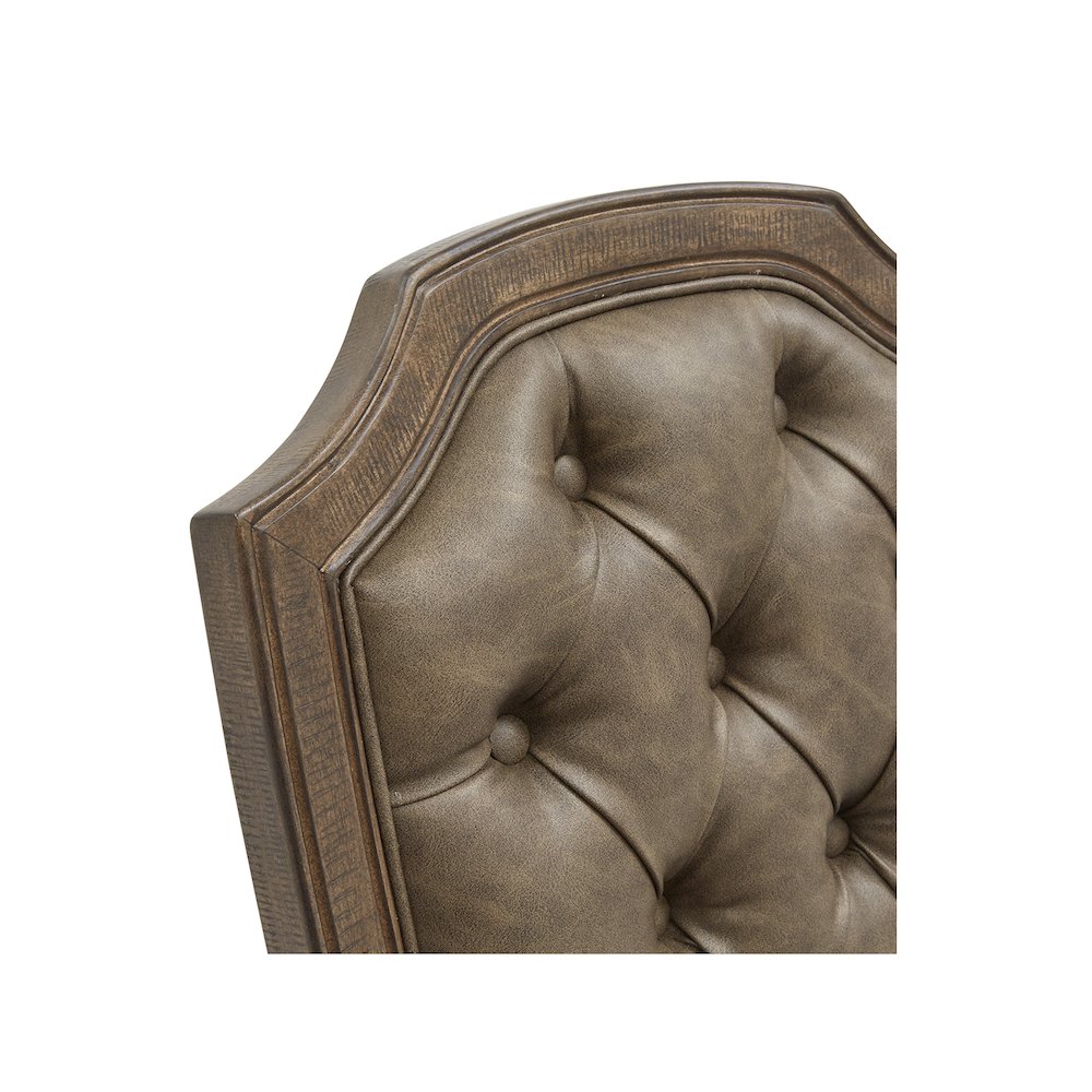 Durango Willadeene Brown Upholstered Side Chair Set of 2