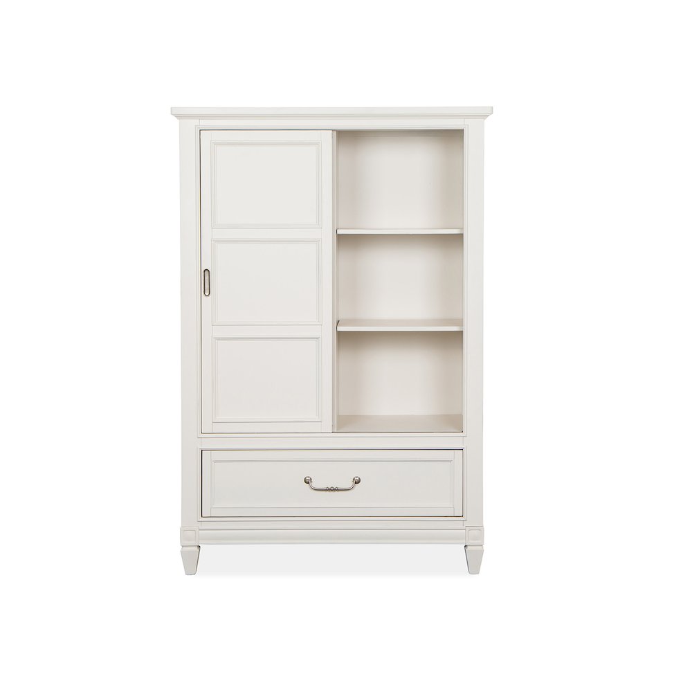 Willowbrook Egg Shell White With Slight Rub Through Door Chest