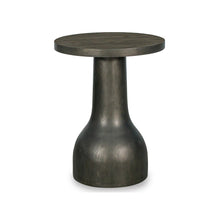 Bosley Coffee Bean Round Accent Table