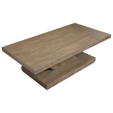 Lansbury Antique Wheat Rectangular Cocktail Table With Casters