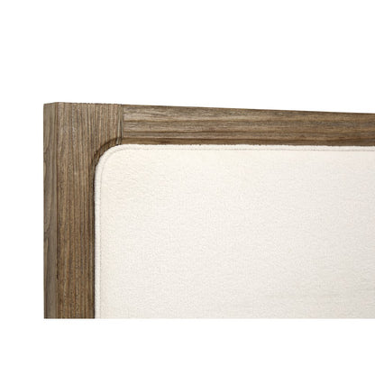 Westbourne Dark Umber Queen Upholstered Panel Bed