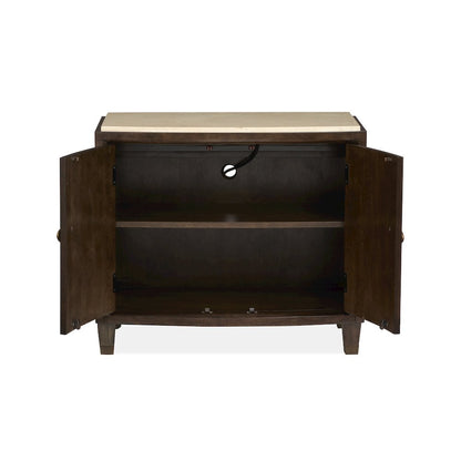 Rowan Espresso Door Nightstand