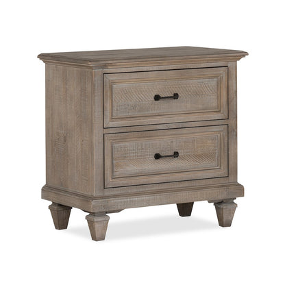 Lancaster Dovetail Grey Drawer Nightstand