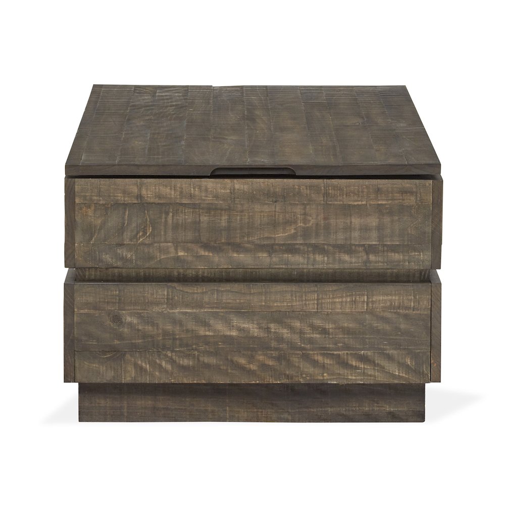 Baisden Tobacco Lift Top Storage Cocktail Table With Casters