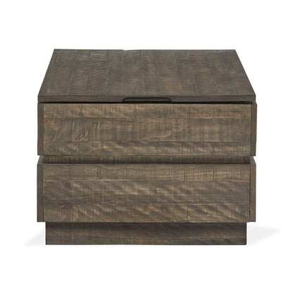 Baisden Tobacco Lift Top Storage Cocktail Table With Casters
