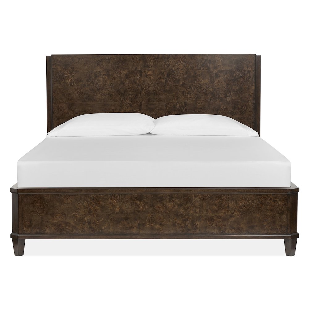 Rowan Espresso King Panel Bed