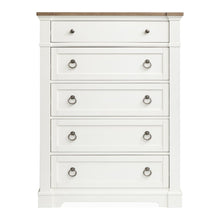 Kingston Whisper White And Cerused Nutmeg Drawer Chest