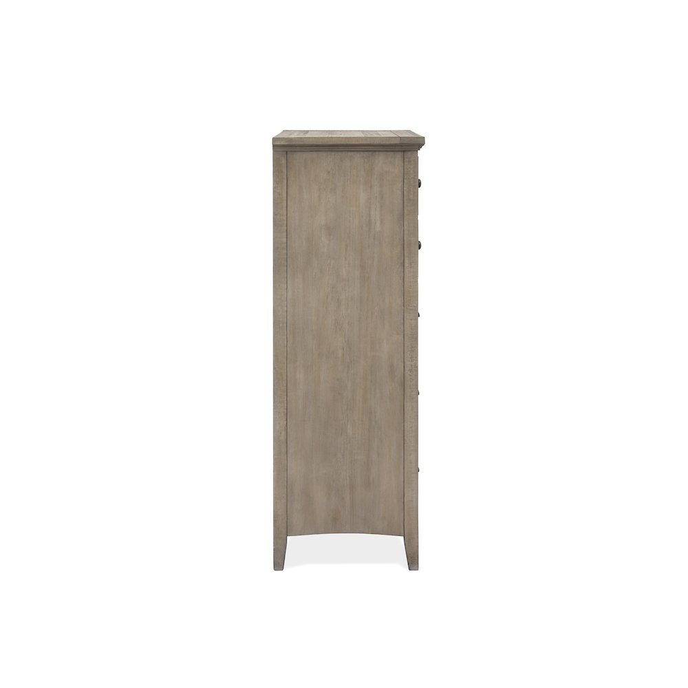Paxton Place Dovetail Grey Drawer Chest