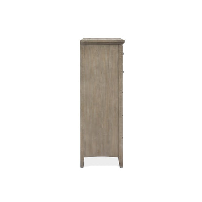 Paxton Place Dovetail Grey Drawer Chest