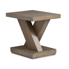 Lansbury Antique Wheat Rectangular End Table