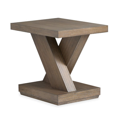 Lansbury Antique Wheat Rectangular End Table
