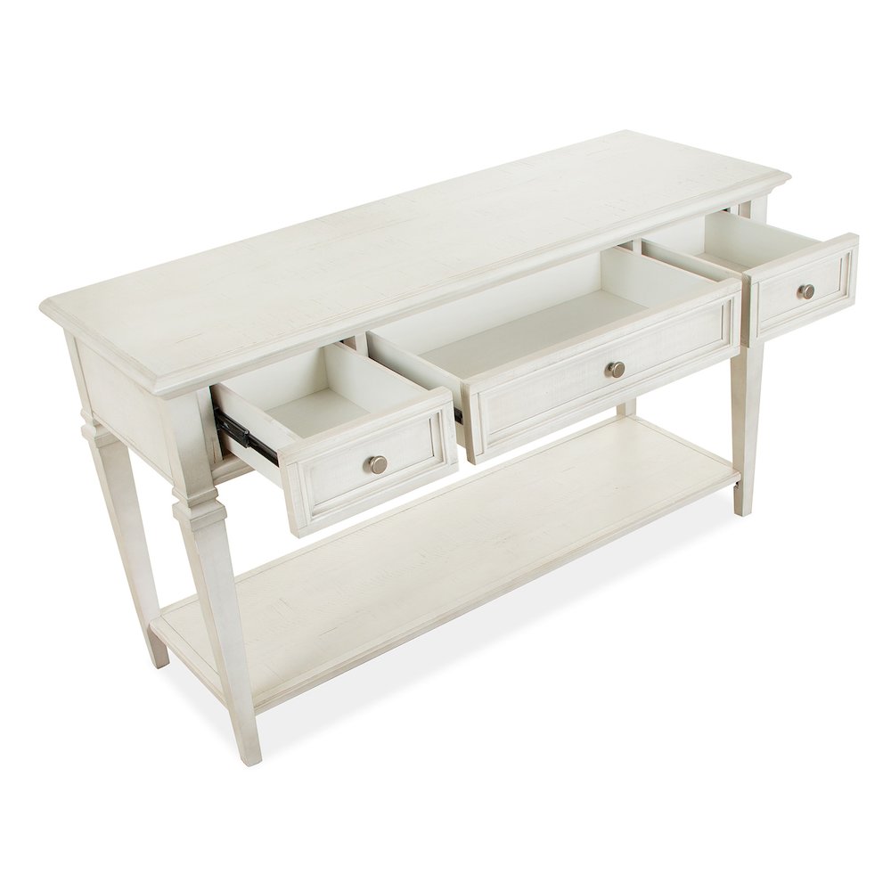Newport Alabaster Rectangular Sofa Table