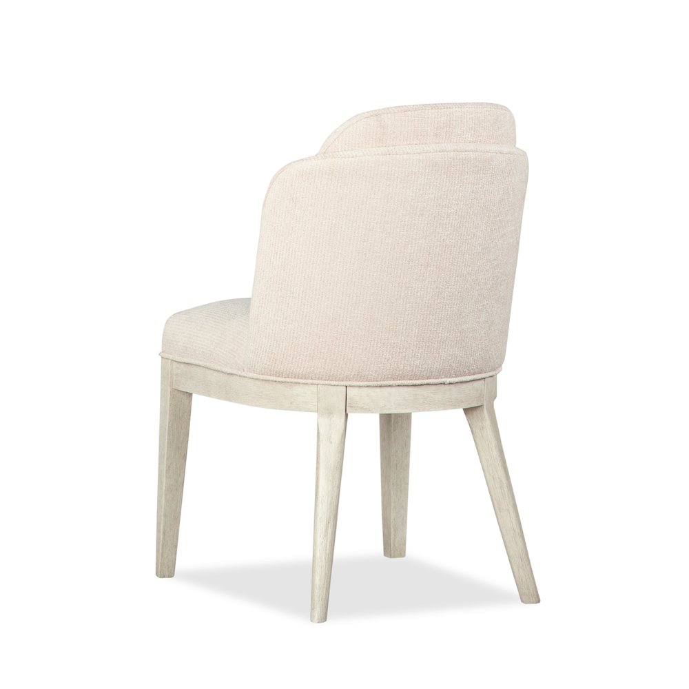 Lorelei Misty Cloud Upholstered Host Chair Two Pack