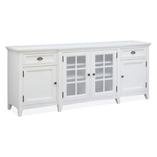 Heron Cove Chalk White 80" Console