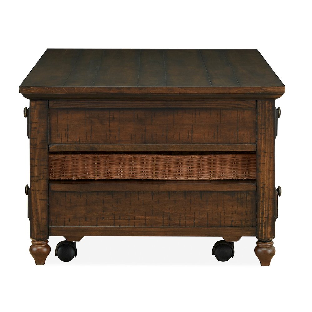 Cottage Lane Coffee Rectangular Lift Top Cocktail Table