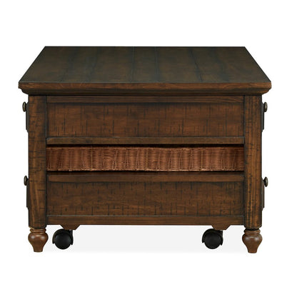 Cottage Lane Coffee Rectangular Lift Top Cocktail Table