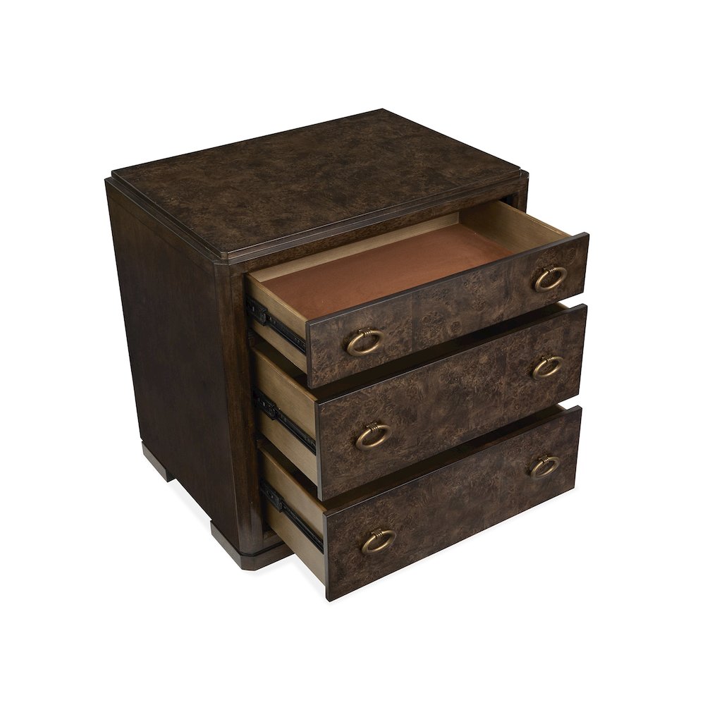 Rowan Espresso Drawer Nightstand