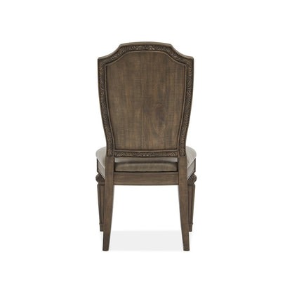 Durango Willadeene Brown Upholstered Side Chair Set of 2