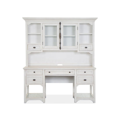 Bronwyn Alabaster Desk With Hutch