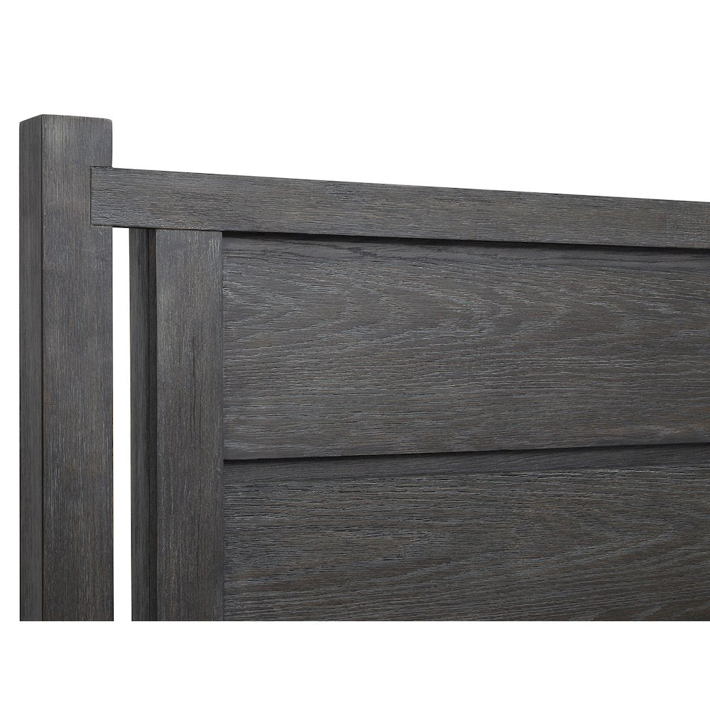 Plum Creek Ravenwood Black Queen Panel Storage Bed