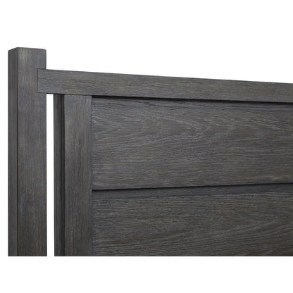 Plum Creek Ravenwood Black Queen Panel Storage Bed
